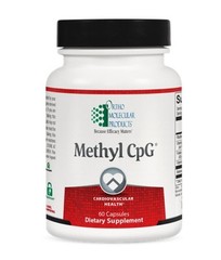 5 Pack Methyl CPG Ortho Molecular Products Cardiovascular 60 Capsules Exp 09/26