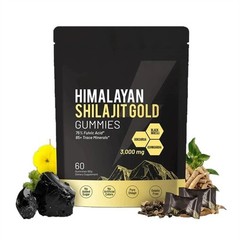 Shilajit 60 Gummies, Shilajit Micronutrient Supplement, Himalayan high-qualit…