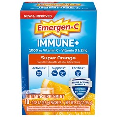 Immune+ Triple Action Immune Support Powder, Betavia (R), 1000Mg, Vitamins C, B