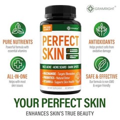 Perfect Skin Acne Capsules – Niacinamide, Biotin, Vit amin a & Probiotics for Te
