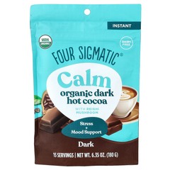 Calm, Organic Dark Hot Cocoa, 6.35 oz (180 g)