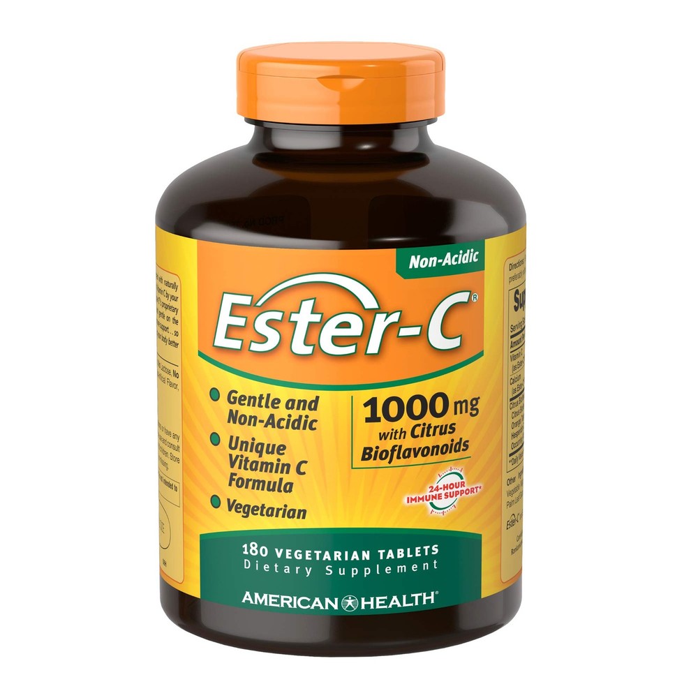 Ester-Vitamin C with Citrus Bioflavonoids 1Vitamin 000 Milligrams 180 Veg Tabs
