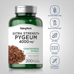 Pygeum Supplement 4000 Mg | 200 Capsules | for Men and Women | Pygeum Africanum