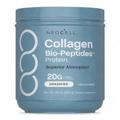 Collagen Bio-Peptides Protein | 20 Oz | Unflavored | Grassfed | by NeoCell