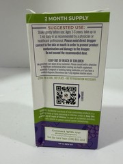 Toddler Iron Organic Liquid Drops 1-3 Years Grape 3.5 mg 2 fl oz/60 ml BB:11/26