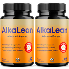 (2 Pack) Alkalean Advanced Weight Management Support Supplement 120 Capsules