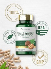 Carlyle Black Walnut Wormwood | 120 Capsules | Herbal Complex | Non-GMO,…