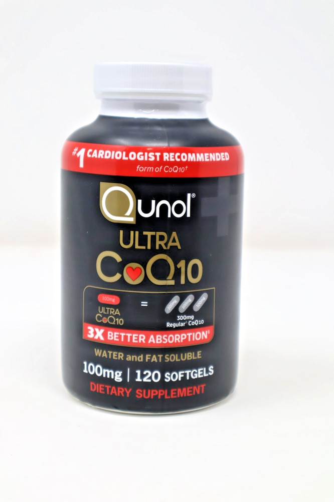 Qunol Ultra CoQ10 Better Absorption Supplement Tablet -120 Count EXP 11/30/28