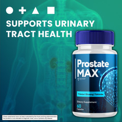 Prostate Max Formula Supplement Natural Vitamin for Health & Wellness 300 Caps