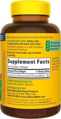 Nature Made Vitamin D3 1000 IU (25 mcg) Softgel, Dietary Supplement for Bone, Te