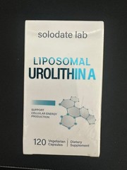Solodate Lab Liposomal Urolithin A, a dietary supplement 120 Capsules Exp: 11/27