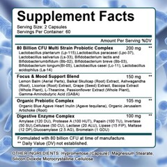 Probiotics, Digestive Enzymes & Prebiotics – Mood Boosting & Immune Support