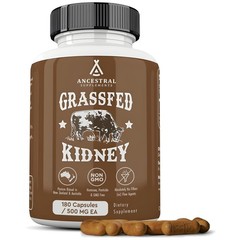 Non-GMO Beef Kidney Capsules With 3000mg DAO Enzymes for Vitality & Energy