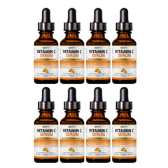 Purefight4U Vitamin C Serum for Face Anti Aging Formula 1FL oz 30ML – 8 Bottles
