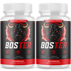 (2 Pack) Boster Advanced Prostate Health Max Support Supplement 120 Capsules