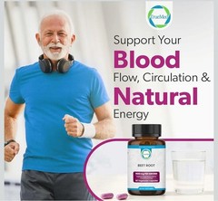 TrueMed Organic Beetroot Capsules – 1500mg Beet Root Supplements Blood Pressure