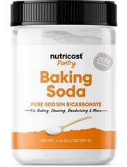 Nutricost Baking Soda (2 LBS) – For Baking, Cleaning, Deodorizing, and More