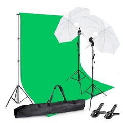 Photography Background Stand Support System with Muslin Backdrop (C… Fast Ship