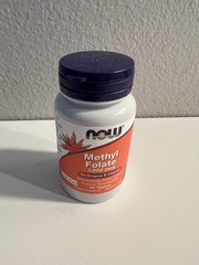 Now Foods, Methyl Folate 1,000 mcg 90 Tablets Co-Enzyme B Best By 04/26