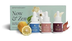 Apothékary Now & Zen Starter Set,Mini Herbal Liquid Drops – Exp:09/2028 (3 Pack)