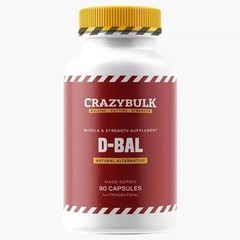 Best Supplement for Muscle Gains Crazy Bulk D BAL 90Capsules Pack of 5