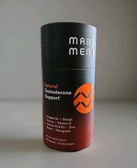 MARS MEN Natural Testo Support 150ct – 1 Month Supply Best By 10/28