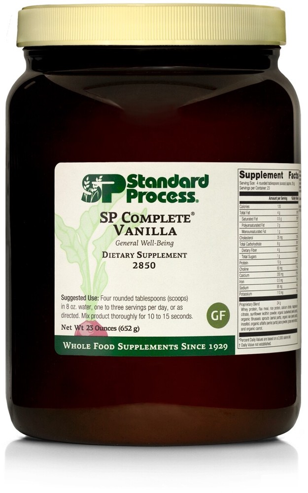 Standard Process SP Complete Whole Food Immune Support, Vanilla, 23 Ounce