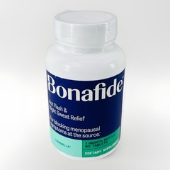 PACKAGE WEAR Bonafide Thermella Hot Flash Night Sweat Menopause 1 Month 60 Tabs