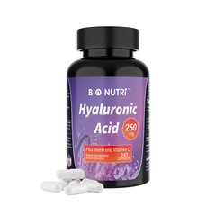 Hyaluronic Acid 250mg 240/480/720/960 Capsules Vitamin C For Joint & Skin Health
