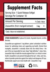 eye health supplement – Zeaxanthin Eye Health – marigold antioxidant 2 Bottles