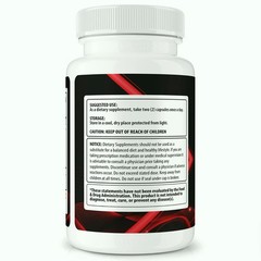 New Pack Alpha Steel Vitality, Stamina & Male Wellness Capsules 60ct Free Ship