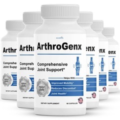( 6 Pack )ArthroGenX Capsules, Arthro GenX Premium Supplement for Healthy Joints