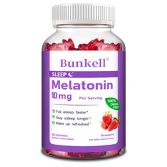 Melatonin Gummies 10mg, 30 To 60 Gummies, Enhance immunity