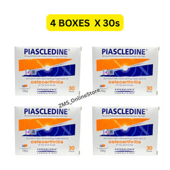 4 Boxes Piascledine 300mg x30 Capsules Anti-rheumatic Osteoarthritis Joint-Pains