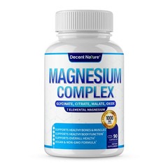 Magnesium Complex 1000mg – 7 Magnesium Blend for Sleep, Muscle & Heart Health