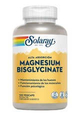 10/28 SOLARAY Magnesium Glycinate Capsules, Chelated Magnesium Bisglycinate w/Bi