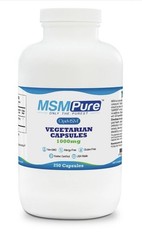 Kala Health MSMPure MSM Vegetarian Capsules 250 (1,000mg per Capsule)