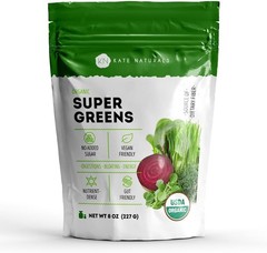 Organic Super Greens Powder. Daily Greens Superfood Blend with Probiotics & F…