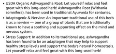 Mary Ruth’s ASHWAGANDA ROOT EXTRACT LIQUID 1 fl oz (60 Servings) BEST BY 11/26