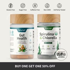 SNAP and Health Supplement&Snap Supplements Natural Spirulina Gut Chlorella