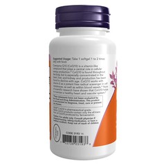 NOW CoQ10 50 mg – 100 Softgels ,Cardiovascular Health, with Selenium & Vitamin E
