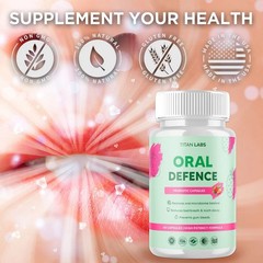 Oral Defence Advanced Probiotic For Healthy Teeth & Gums 60 Capsule Pack Of 2