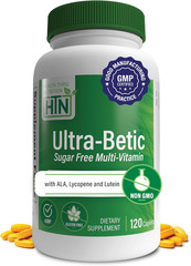 Ultra-Betic Multivitamin 120 Count | Supports Nerve, Vision, Energy | with ALA,