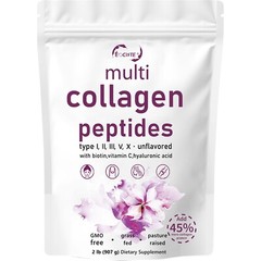 Multi Collagen Peptides Powder-Hydrolyzed Protein Peptides (Type l,l,ll,v,X) US