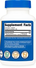 Nutricost Methyl Folate 1000mcg, 120 Vegan Capsules – Gluten Free, Non-GMO