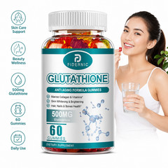 FIDERNIC Glutathione Gummies 500mg 60 Count Beauty Supplement