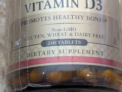 Solgar Calcium Citrate with Vitamin D3 240 tablets exp: 02/2028
