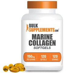 BulkSupplements Marine Collagen Softgels
