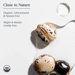 Heritage Store Organic Castor Oil 16 fl oz 480 ml Cruelty-Free,pack of 2
