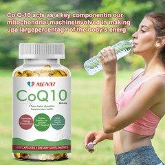 CoQ10 Co Enzyme Q10 120 Capsules | Coenzymes – Antioxidant Heart Energy 300mg
